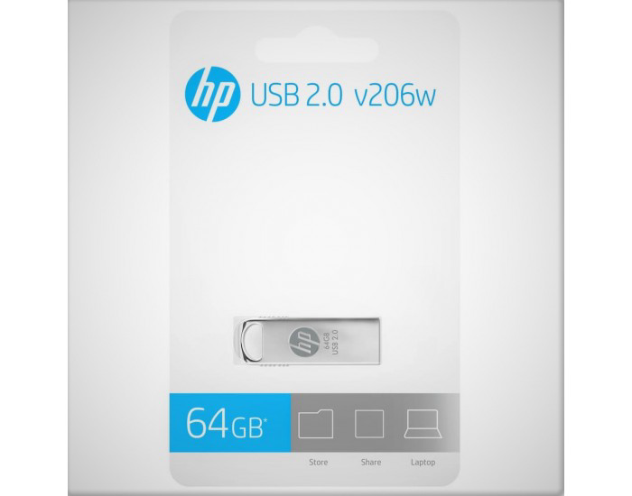 HP PENDRIVE 64GB 2.0 (V206W)